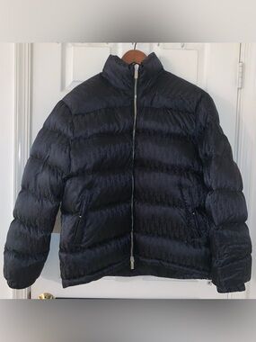 Dior Homme Men Dior Oblique Puffer Jacket